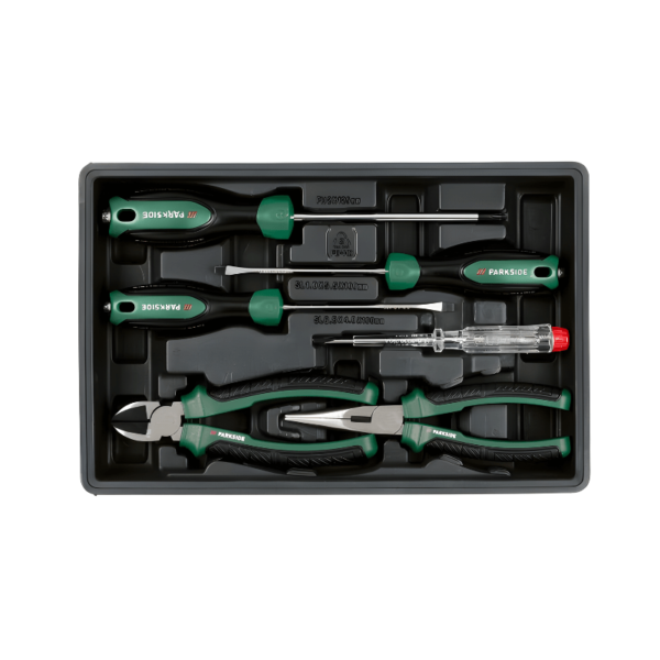 PARKSIDE® Werkzeugkoffer mit Akku-Schrauber PWBM A1 – 92-teilig – Bild 3