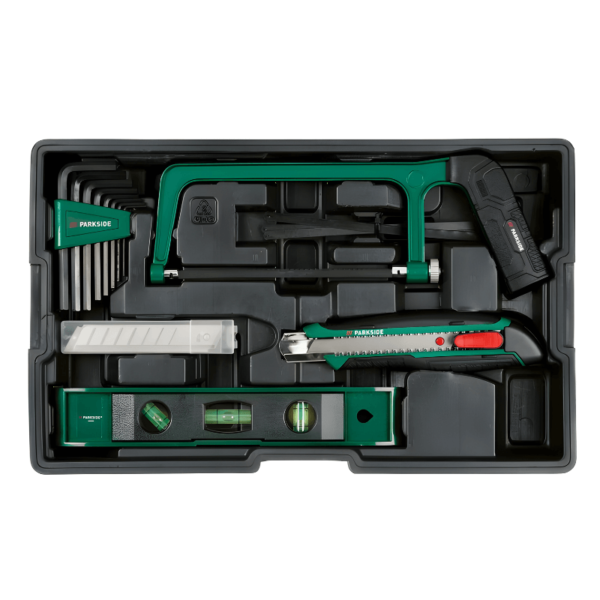 PARKSIDE® Werkzeugkoffer mit Akku-Schrauber PWBM A1 – 92-teilig – Bild 5