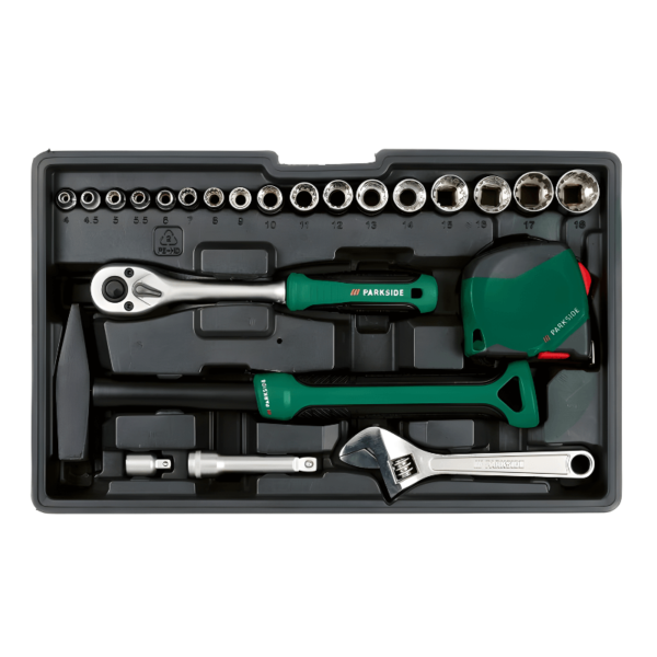 PARKSIDE® Werkzeugkoffer mit Akku-Schrauber PWBM A1 – 92-teilig – Bild 4